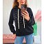 Sudadera Negra Tachas
